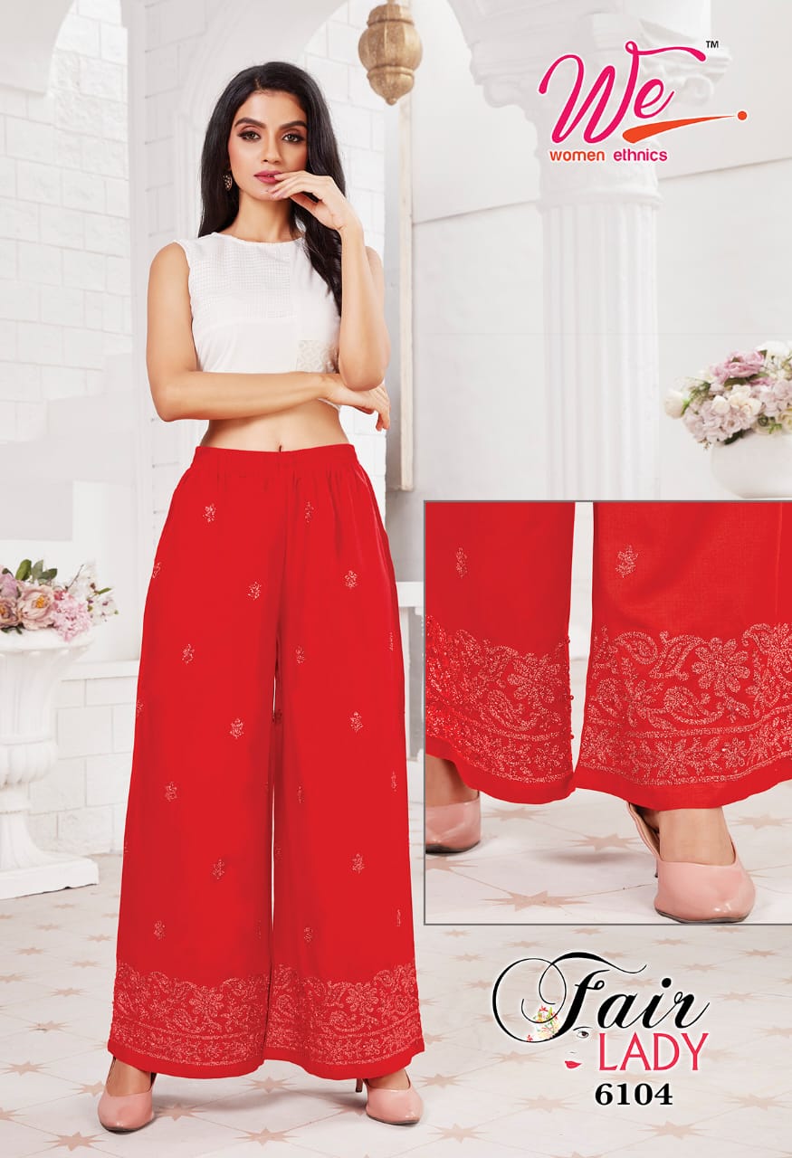 Fair Lady By We Western Palazzo Pants Catalog